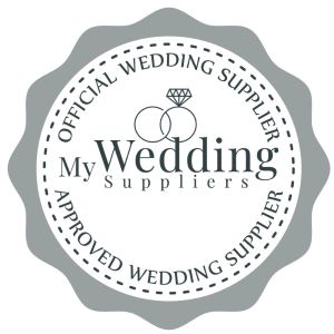 My Wedding Supplier logo highlights that Brides by Aina.M is an approved supplier of Bridal Hair and Makeup Services.